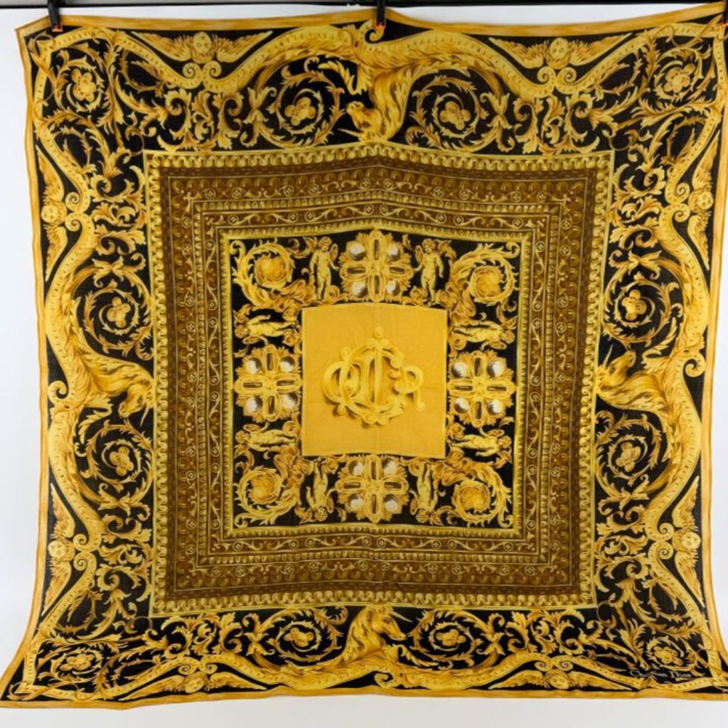 Dior Scarf Multicolor Vintage